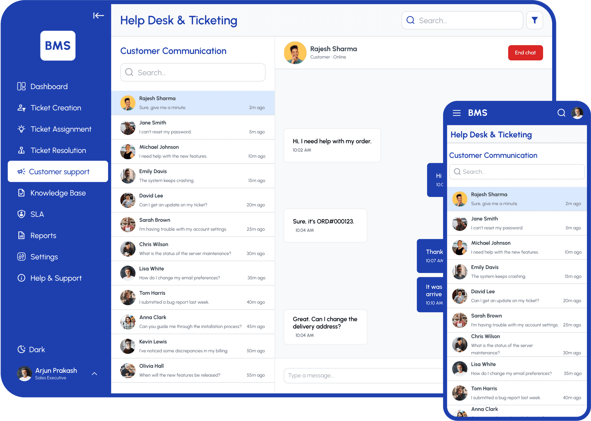 Customer Communication