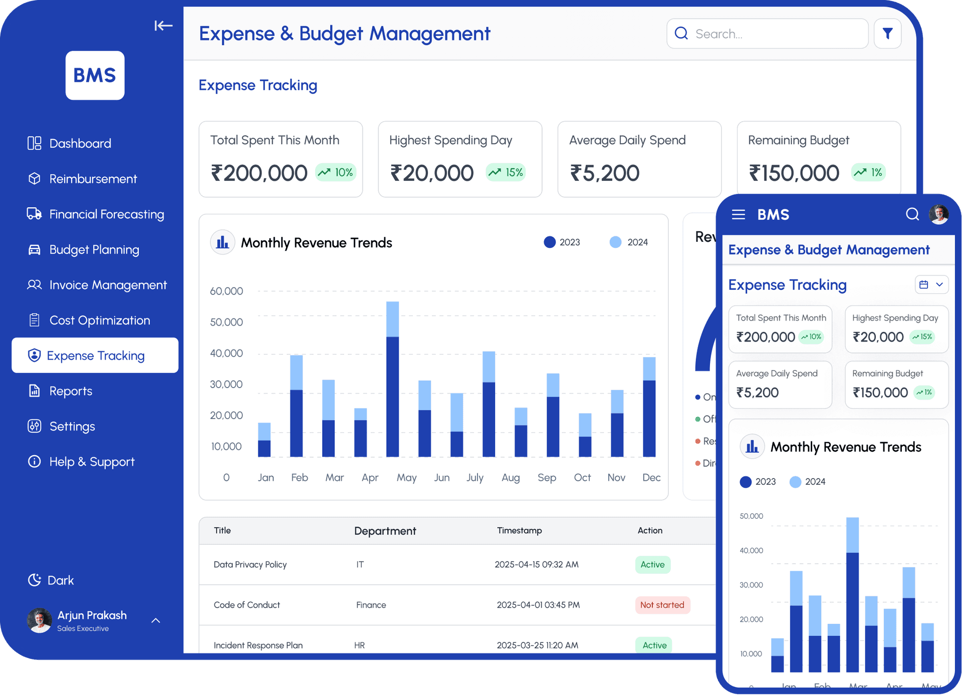 Expense Tracking