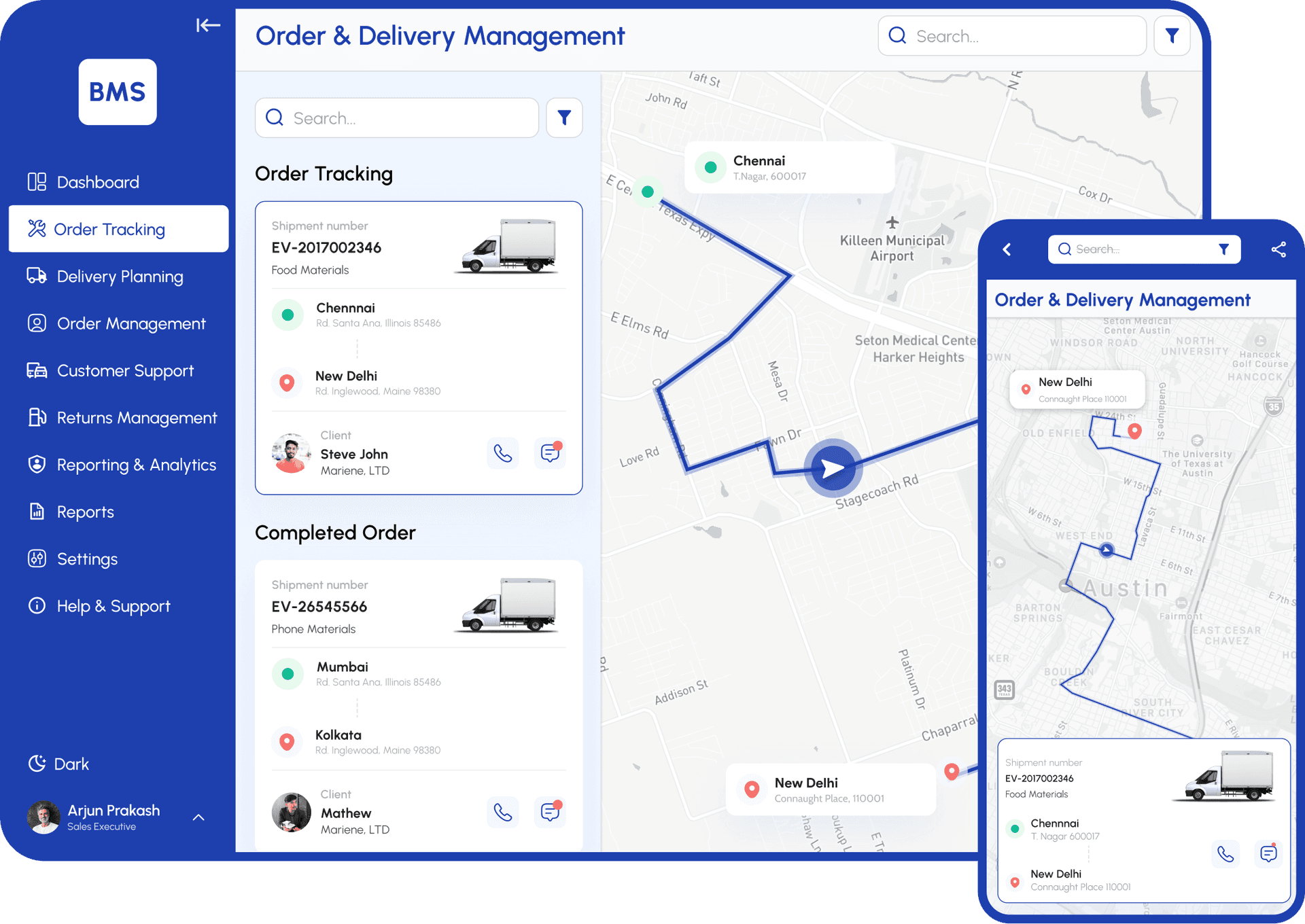 Order Tracking